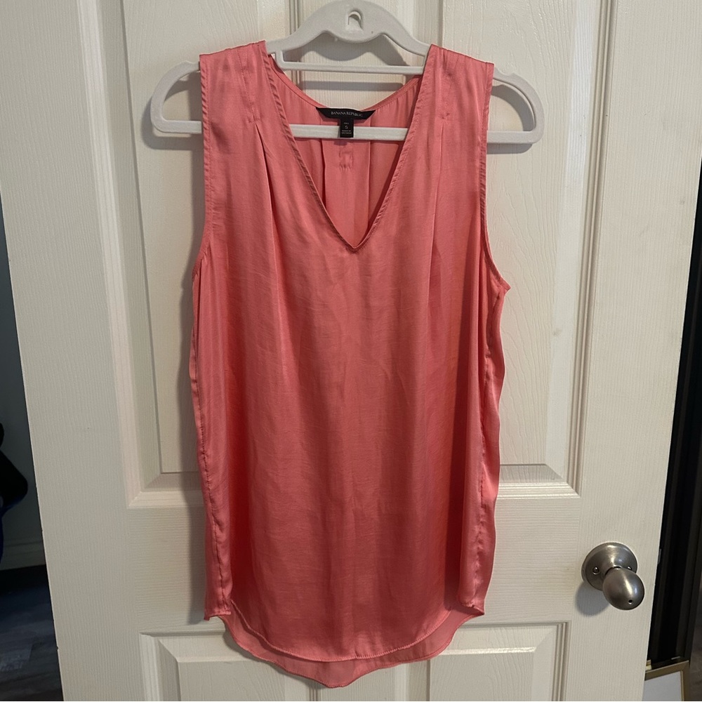 SOLD Banana republic coral blouse